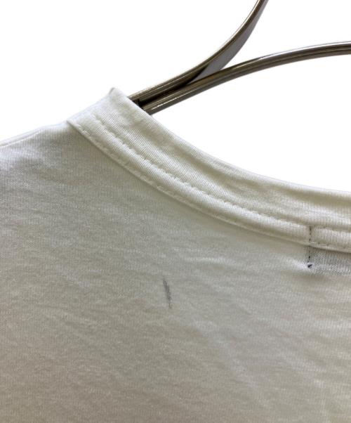 COMME des GARCONS HOMME PLUS（コムデギャルソンオムプリュス）COMME des GARCONS HOMME PLUS (コムデギャルソンオムプリュス) 半袖カットソー ホワイト×オレンジ サイズ:記載なしの古着・服飾アイテム