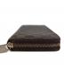 中古・古着 LOUIS VUITTON (ルイ ヴィトン) 長財布　ジッピー ウォレット ブラウン：27000円