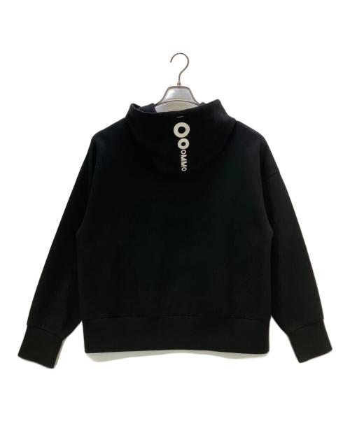 OMMO（オーエムエムオー）OMMO (オーエムエムオー) パーカー ブラック サイズ:36の古着・服飾アイテム
