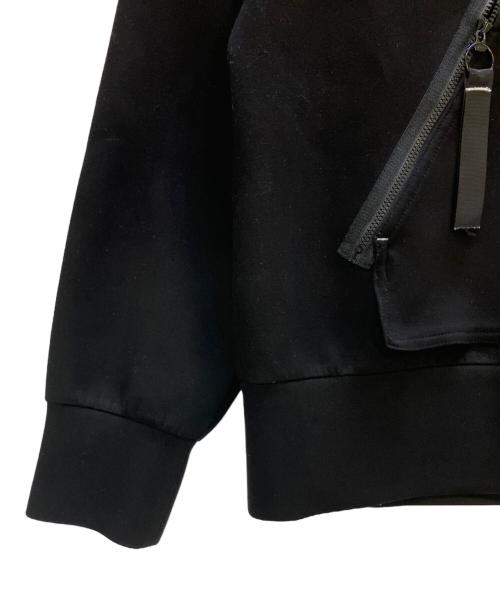 OMMO（オーエムエムオー）OMMO (オーエムエムオー) パーカー ブラック サイズ:36の古着・服飾アイテム