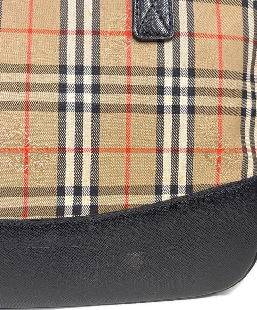 BURBERRY（バーバリー）BURBERRY (バーバリー) トートバッグ　ノバチェック ベージュの古着・服飾アイテム