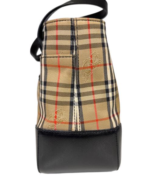 BURBERRY（バーバリー）BURBERRY (バーバリー) トートバッグ　ノバチェック ベージュの古着・服飾アイテム