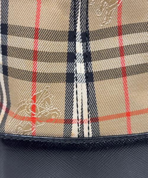 BURBERRY（バーバリー）BURBERRY (バーバリー) トートバッグ　ノバチェック ベージュの古着・服飾アイテム