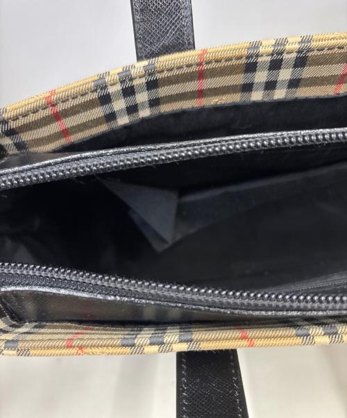 BURBERRY（バーバリー）BURBERRY (バーバリー) トートバッグ　ノバチェック ベージュの古着・服飾アイテム