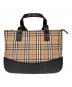 BURBERRY (バーバリー) トートバッグ　ノバチェック ベージュ：25000円