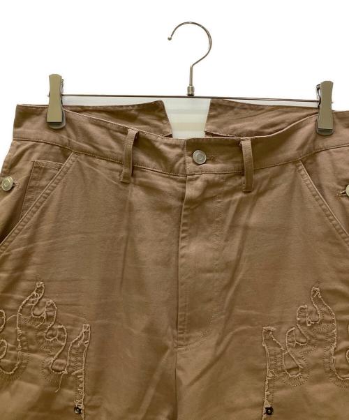 MAYO（メイヨー）MAYO (メイヨー) Fire Double Knee Pants ブラウン サイズ:Mの古着・服飾アイテム