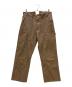 MAYO（メイヨー）の古着「Fire Double Knee Pants」｜ブラウン