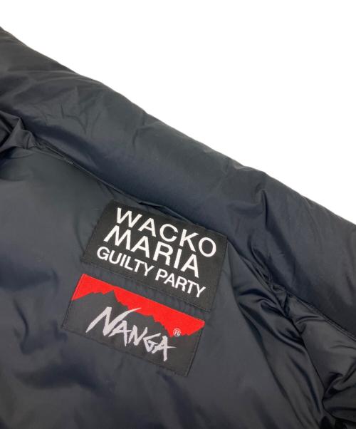 WACKO MARIA（ワコマリア）WACKO MARIA (ワコマリア) NANGA (ナンガ) ダウンジャケット ブラック サイズ:Mの古着・服飾アイテム