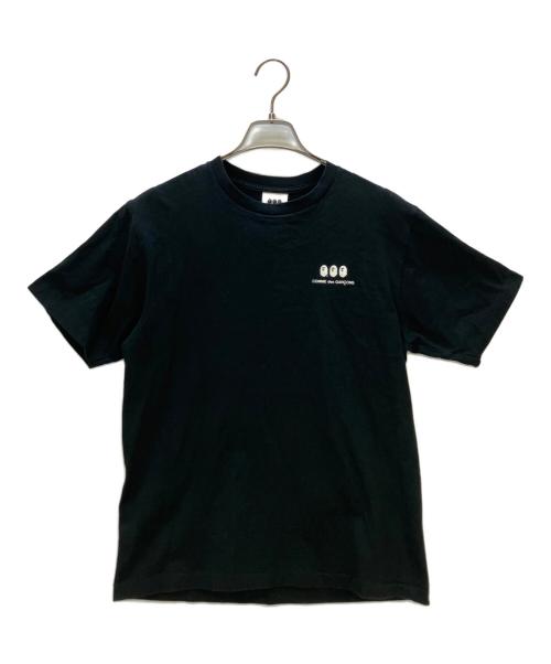 COMME des GARCONS（コムデギャルソン）COMME des GARCONS (コムデギャルソン) A BATHING APE (アベイシングエイプ) 半袖カットソー ブラック サイズ:Mの古着・服飾アイテム