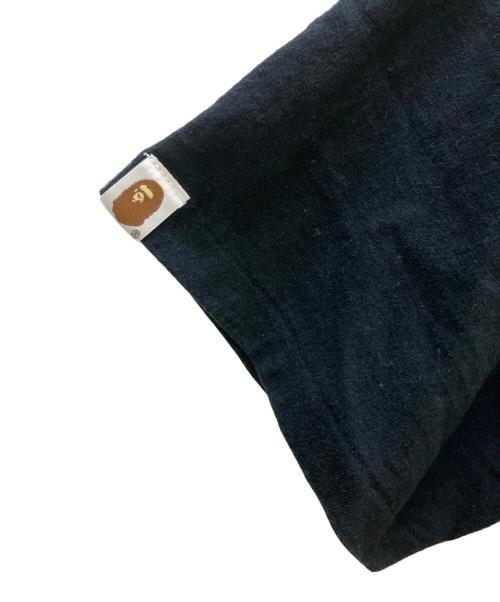 COMME des GARCONS（コムデギャルソン）COMME des GARCONS (コムデギャルソン) A BATHING APE (アベイシングエイプ) 半袖カットソー ブラック サイズ:Mの古着・服飾アイテム