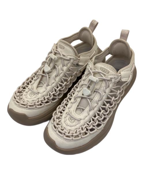 KEEN（キーン）KEEN (キーン) スニーカーサンダル　UNEEK WK ベージュ サイズ:25cmの古着・服飾アイテム