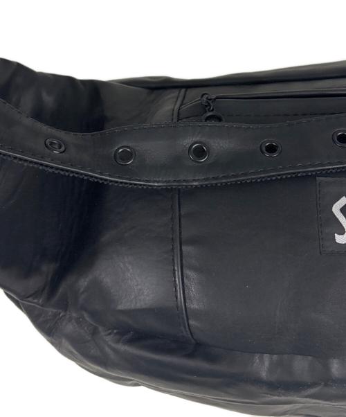 Schott（ショット）Schott (ショット) ウエストバッグ ブラック×ホワイトの古着・服飾アイテム
