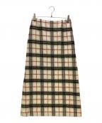 BURBERRYバーバリー）の古着「スカート」｜ベージュ