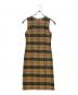 BURBERRY（バーバリー）の古着「ノースリーブワンピース」｜ブラウン