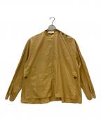 ENFOLDエンフォルド）の古着「長袖ブラウス」｜ベージュ