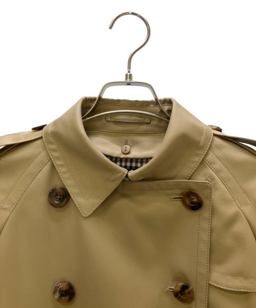 Aquascutum（アクアスキュータム）Aquascutum (アクアスキュータム) トレンチコート ブラウン サイズ:6の古着・服飾アイテム