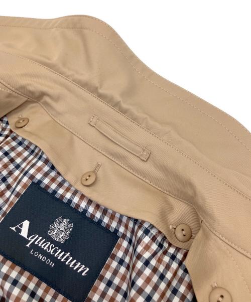 Aquascutum（アクアスキュータム）Aquascutum (アクアスキュータム) トレンチコート ブラウン サイズ:6の古着・服飾アイテム