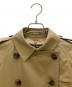 中古・古着 Aquascutum (アクアスキュータム) トレンチコート ブラウン サイズ:6：30000円