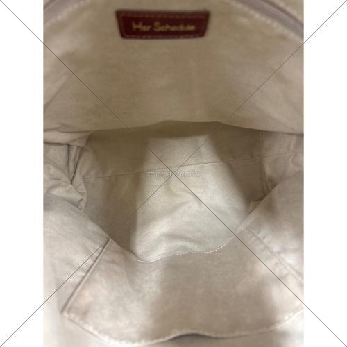 HER SCHEDULE（ハースケジュール）Her Schedule (ハースケジュール) 2WAYバッグ　0秒リュック ネイビーの古着・服飾アイテム