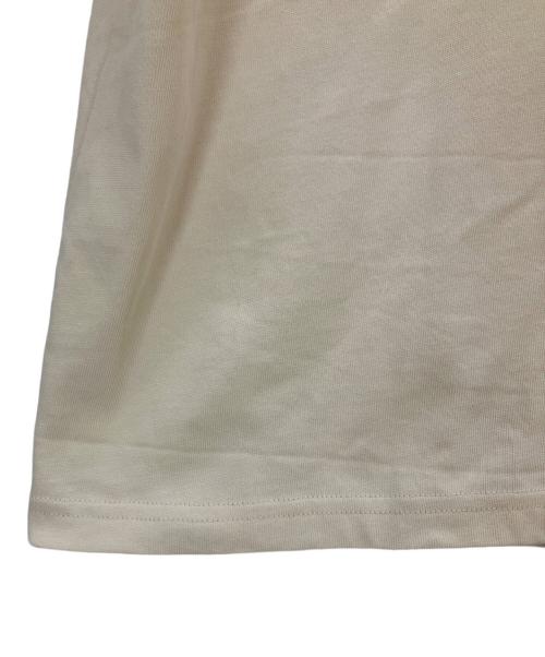 ami（アミ）ami (アミ) 半袖カットソー Ami de Cœur パッチ Tシャツ ベージュ サイズ:XLの古着・服飾アイテム