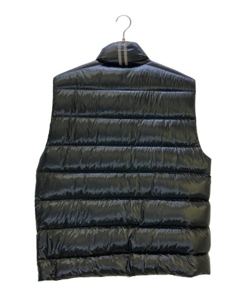 CANADA GOOSE（カナダグース）CANADA GOOSE (カナダグース) ダウンベスト Crofton Vest ブラック サイズ:XL 未使用品の古着・服飾アイテム
