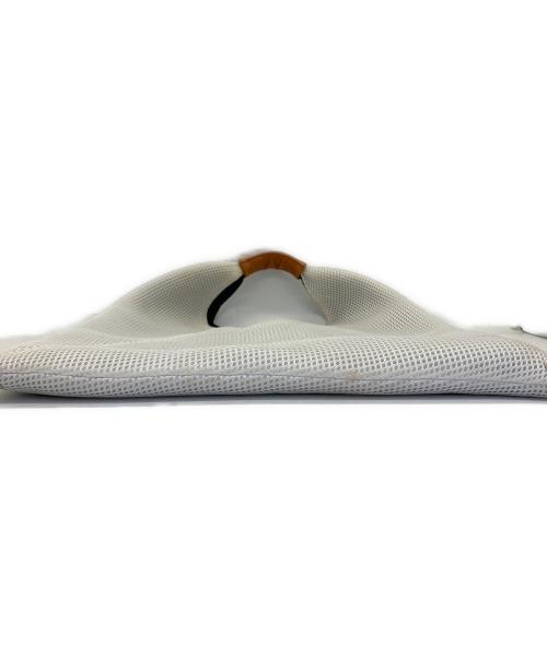 MM6 Maison Margiela（エムエムシックスメゾンマルジェラ）MM6 Maison Margiela (エムエムシックスメゾンマルジェラ) トートバッグ ジャパニーズメッシュバッグ ホワイトの古着・服飾アイテム