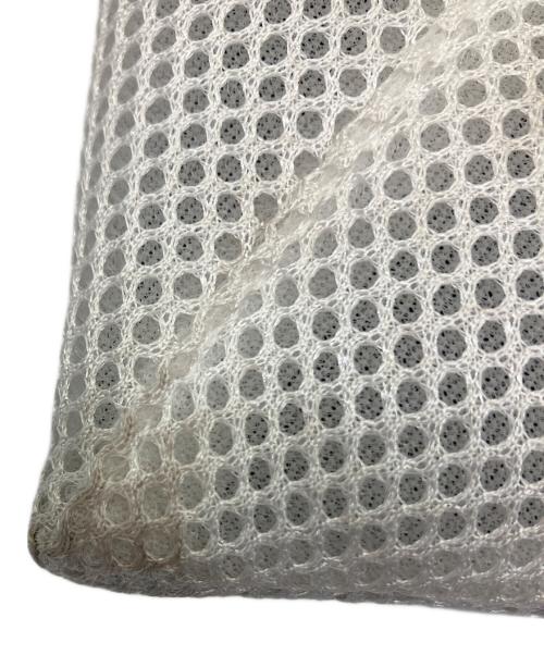 MM6 Maison Margiela（エムエムシックスメゾンマルジェラ）MM6 Maison Margiela (エムエムシックスメゾンマルジェラ) トートバッグ ジャパニーズメッシュバッグ ホワイトの古着・服飾アイテム