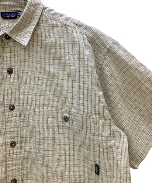 Patagonia（パタゴニア）Patagonia (パタゴニア) 半袖シャツ ベージュ サイズ:Mの古着・服飾アイテム