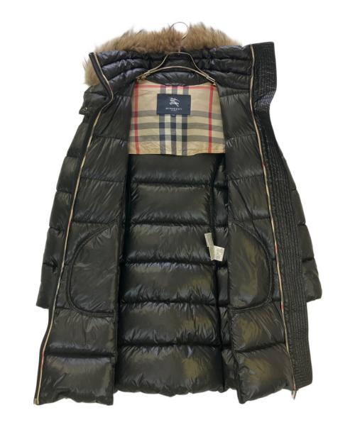 BURBERRY LONDON（バーバリーロンドン）BURBERRY LONDON (バーバリーロンドン) ダウンコート ブラック サイズ:34の古着・服飾アイテム