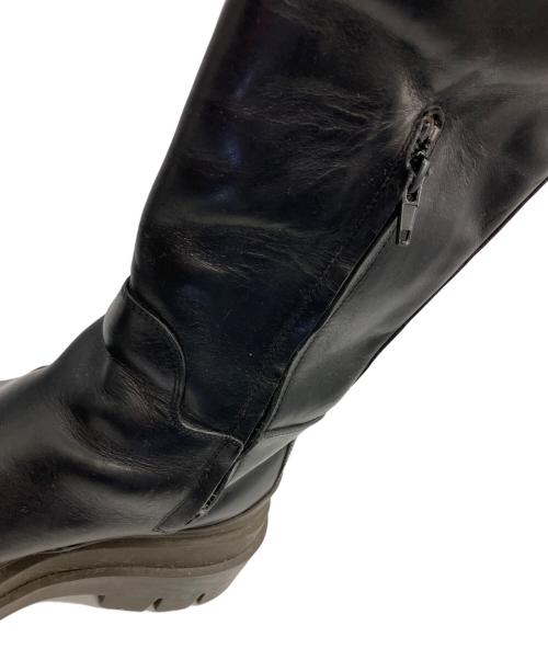 BOTTEGA VENETA（ボッテガベネタ）BOTTEGA VENETA (ボッテガベネタ) タイヤチェルシーロングブーツ ブラック サイズ:36の古着・服飾アイテム