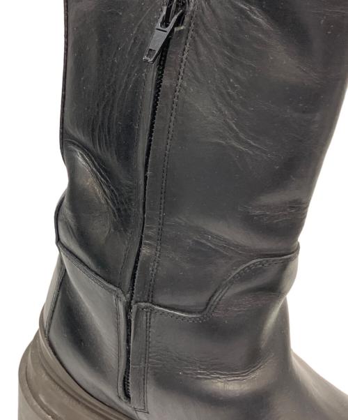 BOTTEGA VENETA（ボッテガベネタ）BOTTEGA VENETA (ボッテガベネタ) タイヤチェルシーロングブーツ ブラック サイズ:36の古着・服飾アイテム