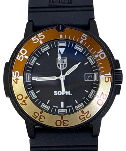 SOPHNET.（ソフネット）SOPHNET. (ソフネット) LUMINOX (ルミノックス) 腕時計　ORIGINAL NAVY SEAL 3000 SERIES ブラックの古着・服飾アイテム