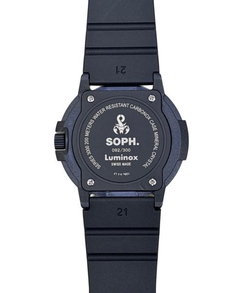 SOPHNET.（ソフネット）SOPHNET. (ソフネット) LUMINOX (ルミノックス) 腕時計　ORIGINAL NAVY SEAL 3000 SERIES ブラックの古着・服飾アイテム