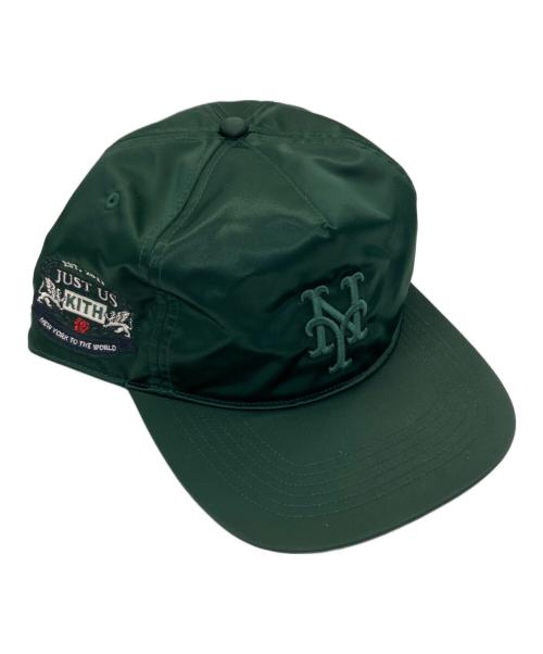 KITH（キス）KITH (キス) '47 (フォーティーセブン) New York Mets (ニューヨーク・メッツ) キャップ Nylon Hitch Snapback グリーンの古着・服飾アイテム