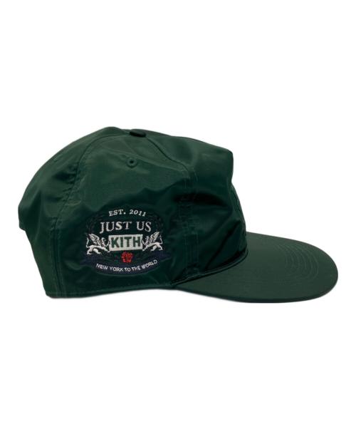 KITH（キス）KITH (キス) '47 (フォーティーセブン) New York Mets (ニューヨーク・メッツ) キャップ Nylon Hitch Snapback グリーンの古着・服飾アイテム