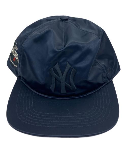 KITH（キス）KITH (キス) 47BRAND (フォーティーセブンブランド) NEW YORK METS (ニューヨーク・メッツ) キャップ Nylon Hitch Snapback ネイビーの古着・服飾アイテム