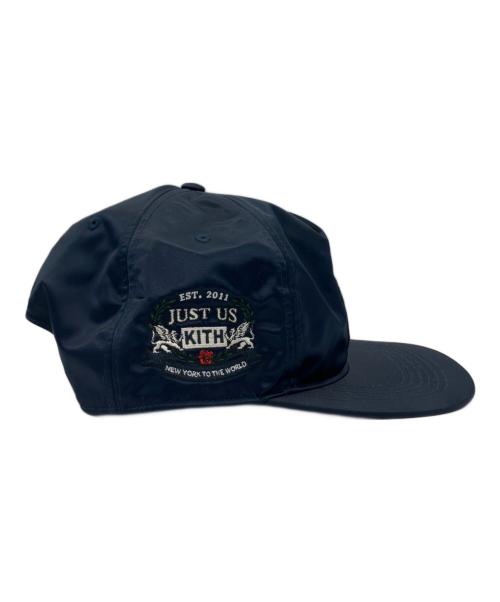 KITH（キス）KITH (キス) 47BRAND (フォーティーセブンブランド) NEW YORK METS (ニューヨーク・メッツ) キャップ Nylon Hitch Snapback ネイビーの古着・服飾アイテム