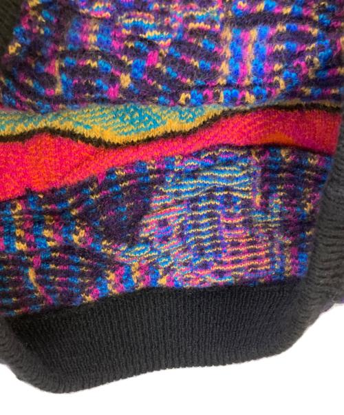 Coogi（クージー）Coogi (クージー) 3Dニット 90S マルチカラー サイズ:Sの古着・服飾アイテム