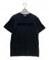 MONCLER（モンクレール）の古着「半袖カットソー FELT LOGO S/S T-SHIRT 24SS」｜ブラック