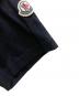 中古・古着 MONCLER (モンクレール) 半袖カットソー FELT LOGO S/S T-SHIRT 24SS ブラック サイズ:S：10000円