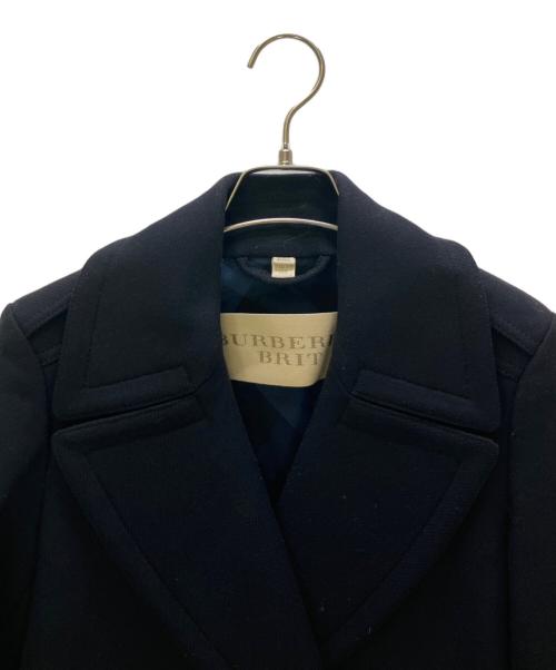 BURBERRY BRIT（バーバリーブリット）BURBERRY BRIT (バーバリーブリット) コート ネイビー サイズ:UK2の古着・服飾アイテム