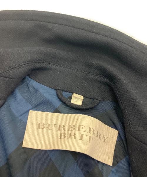 BURBERRY BRIT（バーバリーブリット）BURBERRY BRIT (バーバリーブリット) コート ネイビー サイズ:UK2の古着・服飾アイテム