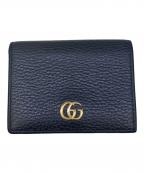 GUCCIグッチ）の古着「2つ折り財布　GGマーモント」｜ブラック