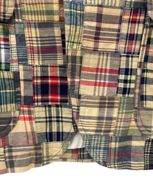 POLO RALPH LAUREN（ポロ・ラルフローレン）POLO RALPH LAUREN (ポロ・ラルフローレン) パッチワークジャケット ベージュ サイズ:40Rの古着・服飾アイテム