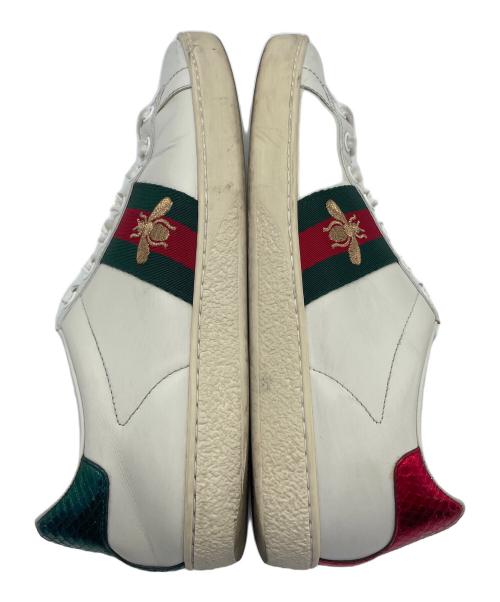 GUCCI（グッチ）GUCCI (グッチ) ローカットスニーカー ホワイト サイズ:23cmの古着・服飾アイテム