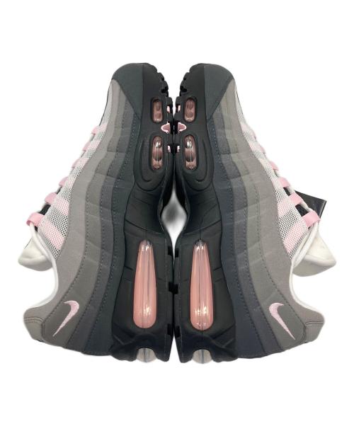 NIKE（ナイキ）NIKE (ナイキ) W AIR MAX 95 OG グレー×ピンク サイズ:27.5cmの古着・服飾アイテム