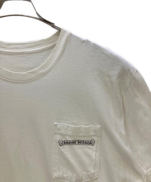 CHROME HEARTS（クロムハーツ）CHROME HEARTS (クロムハーツ) 半袖カットソー ホワイト サイズ:XLの古着・服飾アイテム