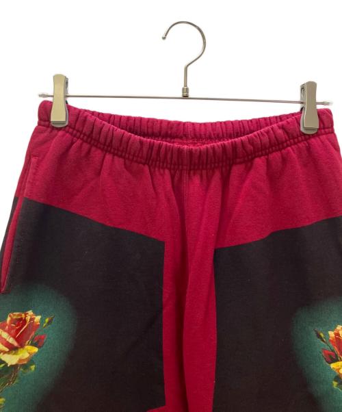 SUPREME（シュプリーム）SUPREME (シュプリーム) Jean Paul GAULTIER (ジャンポールゴルチェ) スウェットパンツ 19ss Floral Print Sweatpant レッド サイズ:Sの古着・服飾アイテム