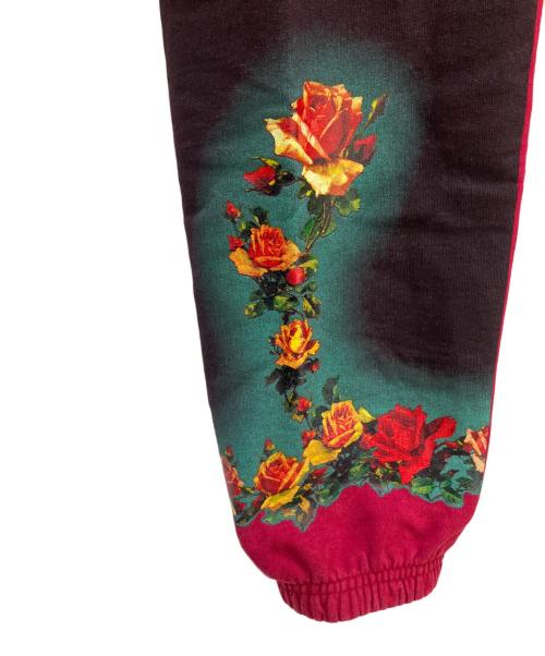 SUPREME（シュプリーム）SUPREME (シュプリーム) Jean Paul GAULTIER (ジャンポールゴルチェ) スウェットパンツ 19ss Floral Print Sweatpant レッド サイズ:Sの古着・服飾アイテム