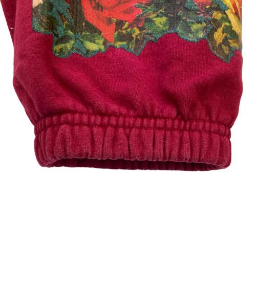 SUPREME（シュプリーム）SUPREME (シュプリーム) Jean Paul GAULTIER (ジャンポールゴルチェ) スウェットパンツ 19ss Floral Print Sweatpant レッド サイズ:Sの古着・服飾アイテム